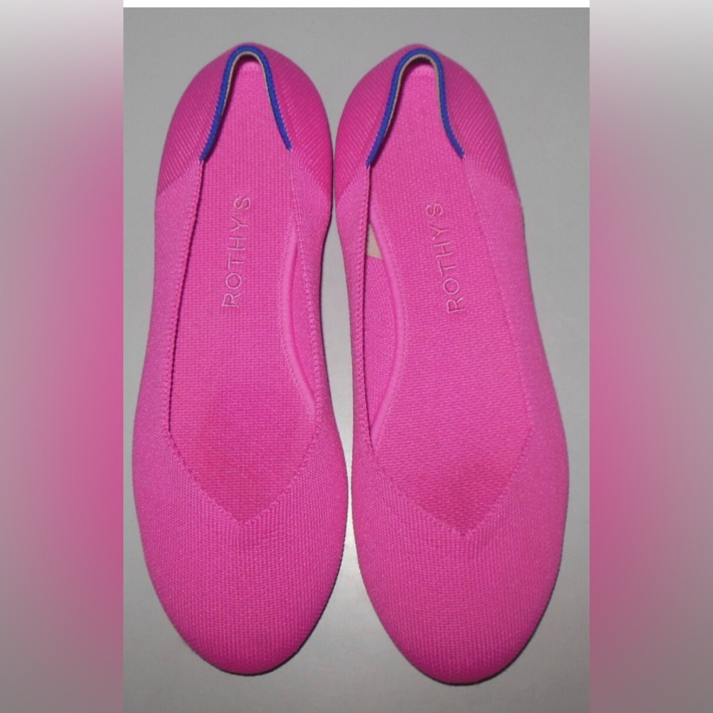 Rothy’s The Flat Dragon Fruit Pink (Size 7.5)
